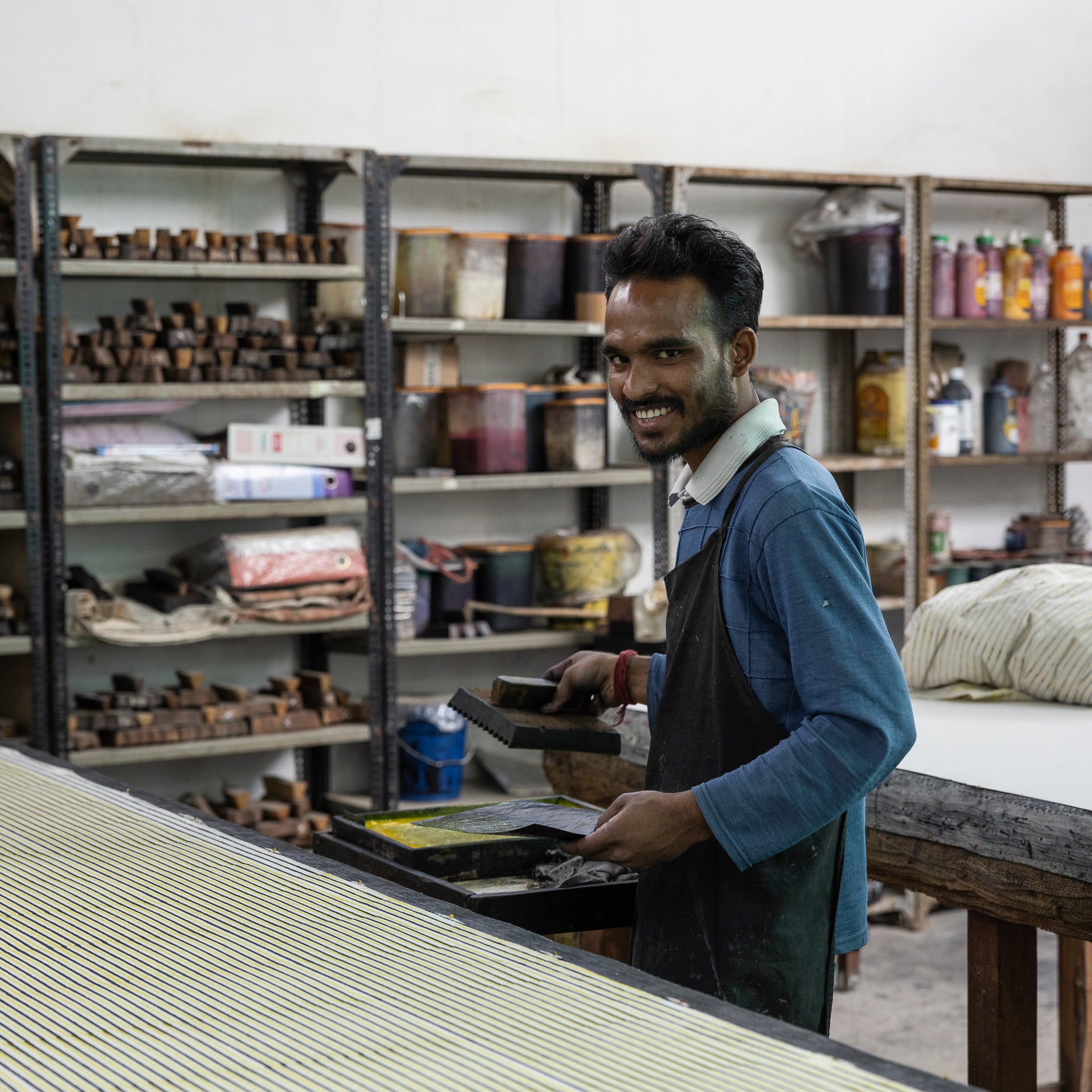 The Process of Block Printing
