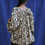 Ajrakh Bell Sleeve Top