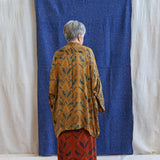 Ajrakh Silk Kimono