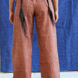 Ajrakh Cotton Button Pants