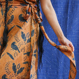 Ajrakh Wrap Tie Dress