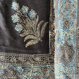 Ajrakh Mini Square Scarf