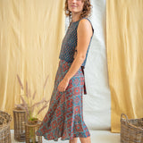 Ajrakh Tank Tie Top