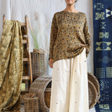 Ajrakh Long Sleeve Top