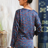 Ajrakh Long Sleeve Top