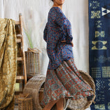 Ajrakh Long Sleeve Top