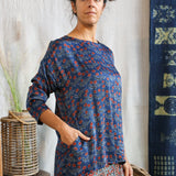 Ajrakh Long Sleeve Top