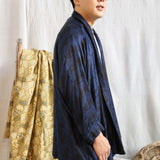 Ajrakh Silk Kimono