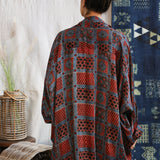 Ajrakh Silk Kimono