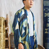 Ajrakh Silk Kimono