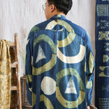 Ajrakh Silk Kimono