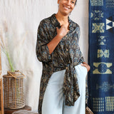 Ajrakh Oversized Shirt