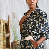 Ajrakh Oversized Shirt