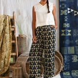 Ajrakh Button Pants