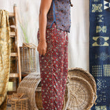 Ajrakh Button Pants
