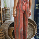 Ajrakh Button Pants