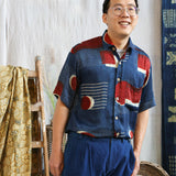 Ajrakh Short Sleeve Unisex Shirt