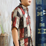 Ajrakh Short Sleeve Unisex Shirt