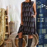 Ajrakh Shift Dress