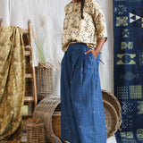 Ajrakh Half Sleeve Top