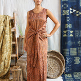 Ajrakh Wrap Dress