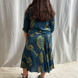 Ajrakh Half Sleeve Top