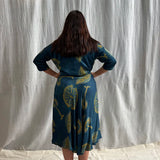 Ajrakh Midi Wrap Skirt