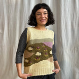 Handknitted Sheep Vest