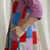 Plant Dyed Patchwork Shift Dress