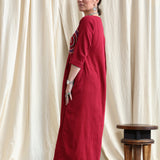 Plum Long Dress