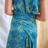Ajrakh Wrap Dress