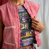 Short Sleeve Vest Top