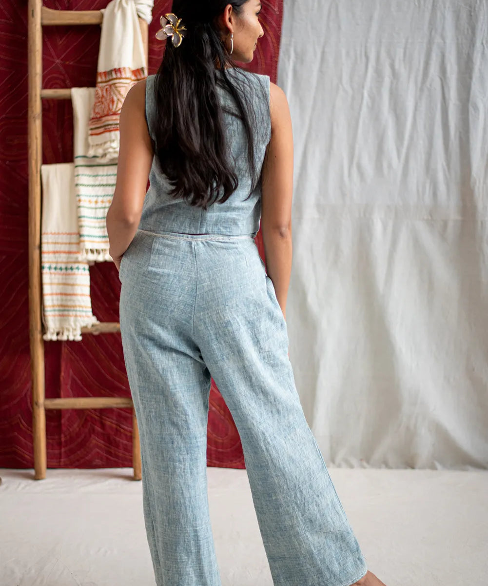 High Waist Tie Pants