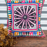 Embroidered Rabari Cushion
