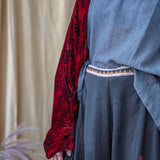 Embroidered Shoulder Check Shirt