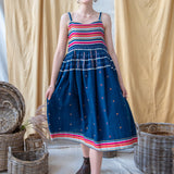 Embroidered Bodice Dress