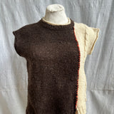 Banki Crop Half Cable Vest