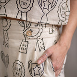 Ultimate Playdate ¾ Button Pants