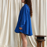 Embroidered Shirt Dress