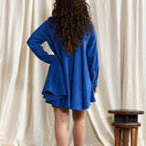 Embroidered Shirt Dress