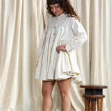 Embroidered Shirt Dress