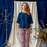 Plant Dyed Half Sleeve Top