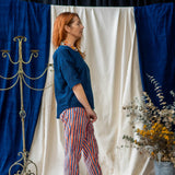 Plant Dyed Half Sleeve Top