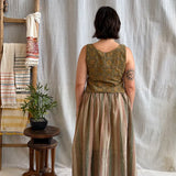 Kala Cotton Stripe Drawstring Skirt