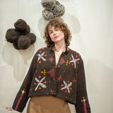 Tara Short Embroidered Jacket