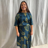 Ajrakh Midi Wrap Skirt