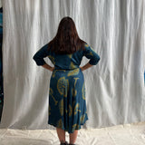 Ajrakh Midi Wrap Skirt