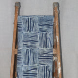 Light Mud Resist Indigo Khadi