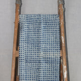 Light Mud Resist Indigo Khadi