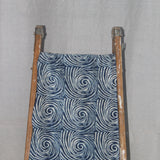 Light Mud Resist Indigo Khadi